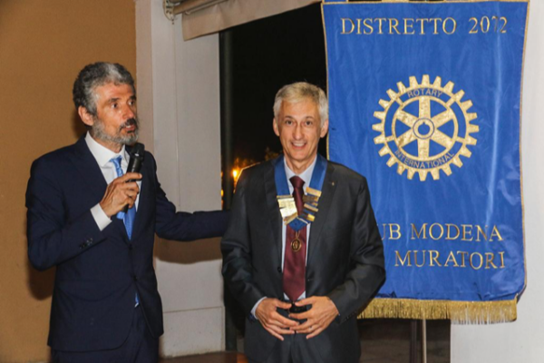 Passaggio delle consegne al Rotary Club Modena L.A. Muratori